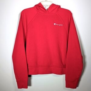 Champion Boxy Red Hoodie M